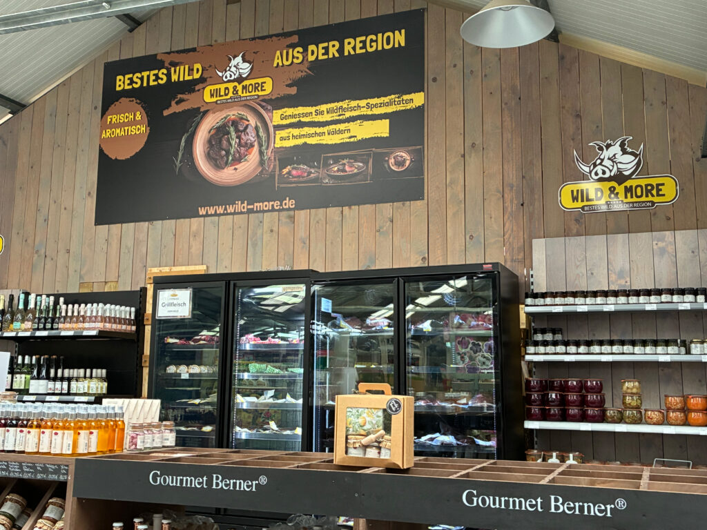 verkaufsstand von wild more im erstes aachener gartencenter